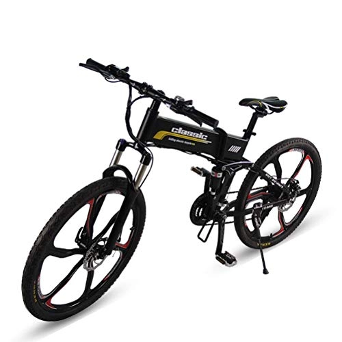 Vélos électriques : 26" 36V 250W Pliant vélo électrique 21 Vitesse de vélo de Montagne Batterie au Lithium en Alliage d'aluminium Cadre Frein à Disque