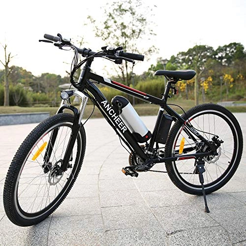 Vélos électriques : Acecoree Vélo électrique Montagne VTT 25" avec 36V 8Ah Batterie à 21 Vitesses 25-35km / h pour Homme Femme