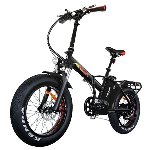 Vélos électriques : Addmotor Motan Vlo lectrique pliable 750 W 50, 8 cm Fat Pneu vlo lectrique 48 V 11, 6 Ah Batterie au lithium de montagne Snow Beach M-150 P7 E-Bike 2018