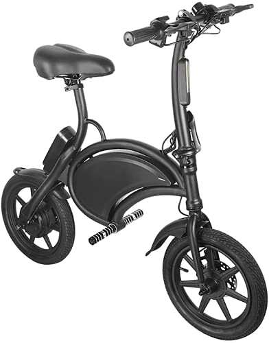 Vélos électriques : Adulte Vélo électrique Pliable E-Bike de 14 Pouces Moteur à Grande Vitesse de 350 Watts atteignant Une Vitesse de Pointe de 20 à 25 km / h