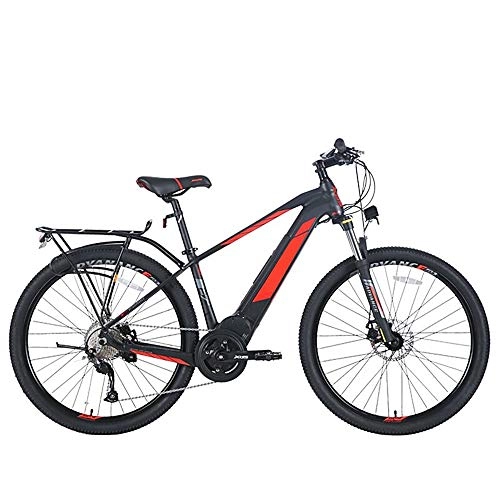 Vélos électriques : AI CHEN Vélo de Montagne électrique 500 Batterie au Lithium Cadre en Aluminium Frein de Disque de vélo vélo 9 Vitesses