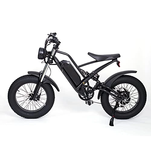 Vélos électriques : ALWEXIAMO Vélo Électrique Moto Design, Adulte Véhicule Électrique Lithium Vitesse D'alimentation Moto Montagne Vélo Hors Route Électrique Haute Vitesse