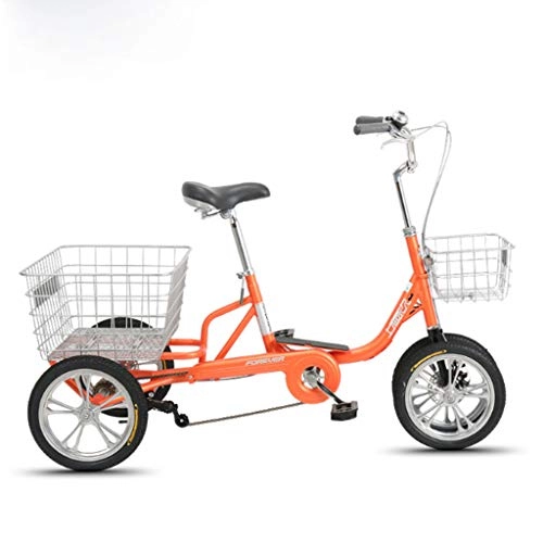Vélos électriques : Aoyo Tricycles pour Personnes âgées, Pédalage pour Les Loisirs, Transport De Petits Pousse-Pousse, Vélos Cargo pour Adultes(Color:B)