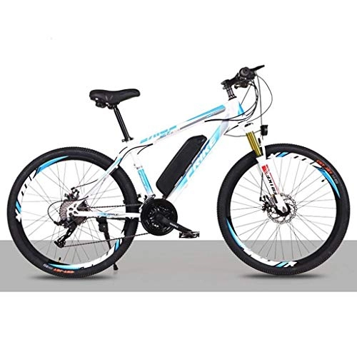 Vélos électriques : AQWWHY Électrique for VTT Adultes, 250W Ebike 26" Vélos Tout Terrain antichocs, 36V 10Ah Amovible au Lithium-ION Rechargeable Vélo de Montagne for Hommes Femmes (Color : B)