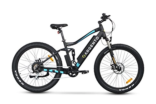 Vélos électriques : Argent Performance Pro, vélo électrique Mixte Adulte, Adulte Mixte, ARG-BK-Perf-Pro-BLU, Bleu, Telaio da 46 cm