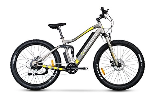 Vélos électriques : Argent Performance Pro, vélo électrique Mixte Adulte, Adulte Mixte, ARG-BK-Perf-Pro-YEL, Jaune, Telaio da 46 cm