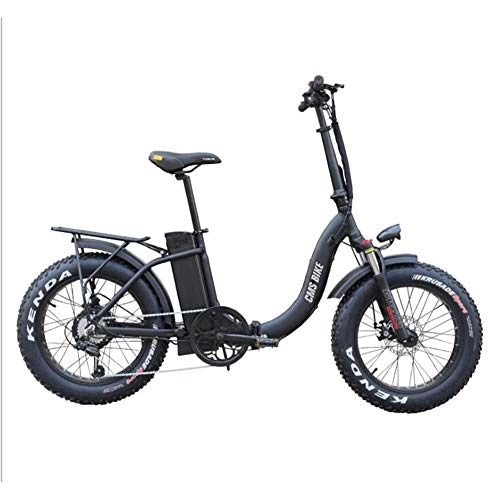 Vélos électriques : Art Jian 20 Pouces en Alliage d'aluminium Pliant à Vitesse Variable vélo électrique, LCD Instrument Double Frein à Disque VTT appropriés Vélos électriques