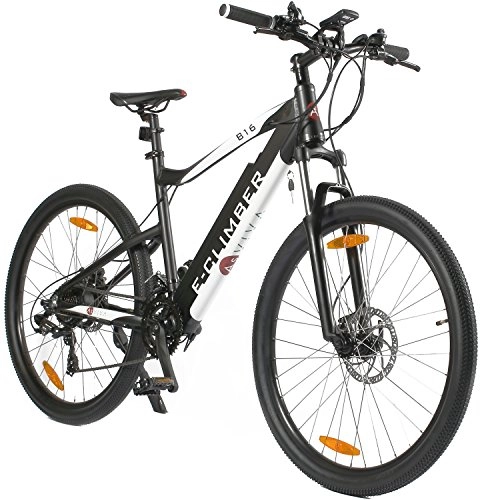 Vélos électriques : AsVIVA E-Bike Mountainbike 27, 5" B16 | Batterie cellules Samsung 36V 13Ah | Moteur arrire rsistant aux chocs | Drailleur Shimano 21vitesses| Frein disque hydraulique | Vlo lectrique