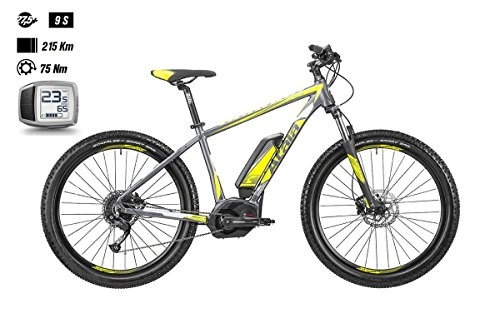 Vélos électriques : Atala B-Cross CX 500 Vlo lectrique Roues 27, 5pouces Taille 41cmMoteur Bosch CX Batterie 500Wh 9Vitesses cran Purion 2018 (VTT semi-rigide)
