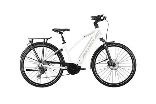 Vélos électriques : Atala B-Tour A5.1 9 V Blanc / gris D53, dimensions L 180 cm - 195 cm AP4P moteur Bosch