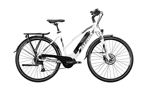 Vélos électriques : Atala E-bike 8.1 LT 10 V vélo électrique taille 45, Blanc / anthracite., S