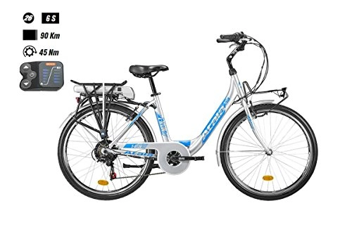 Vélos électriques : Atala vlo lectrique T-Run 30026"6-velocit taille 45bafang 317WH 2018(City Bike lectriques) / e-bike T-Run 300266-speed Size 45bafang 317WH 2018(City E-Bike)