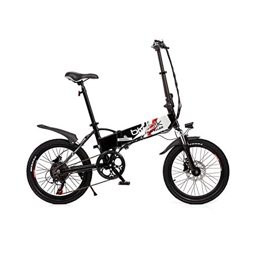 Vélos électriques : biwbik Vélo électrique Pliant Mod. Traveller (Noir 12AH)