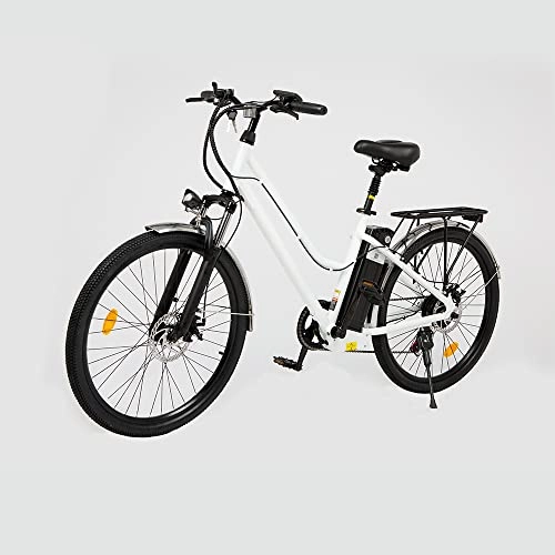 Vélos électriques : BK1 Vélo électrique Ebike I 26" Vélo à Assistance Electrique 250W, vélo à batterie 36V 10Ah avec fourche à suspension + Shimano 7 vitesses 25 km / h pleine vitesse