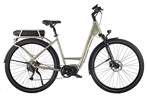 Vélos électriques : Brinke Elysee Evo 46 Vélo électrique E6100 avec moteur Shimano 418 Wh gris