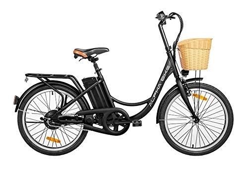 Vélos électriques : Capitolina Alpha Bike 008 Vélo électrique Noir