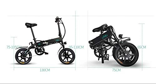 Vélos électriques : Cathy02Marshall Vlo lectrique Pliable FIIDO D1 pour Adulte, Moteur 250W Dents sans Balai, Batterie Lithium-ION 36V / 10, 4 Ah, 3 Vitesses, 3 Modes de Conduite, Mode Vlomoteur Ebike pour Friendly