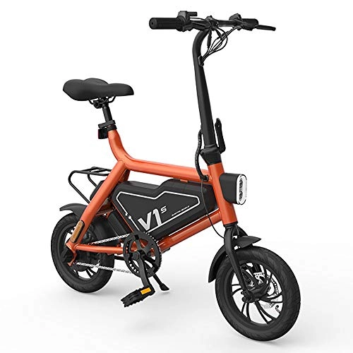 Vélos électriques : COKECO Vélos électriques pour Adultes, 250W Petit Scooter électrique Pliant 36V7.8Ah Batterie Au Lithium Ultra-légère, Consommation D'énergie par 100 Kilomètres: 0, 702kw.h / 100km