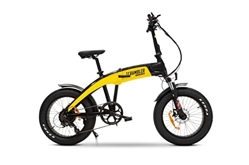Vélos électriques : Ducati Scrambler SCR-E, Pliable, Grande Roue, Frein Hydraulique, Moteur 250W, Batterie 374Wh, Jusqu'à 70km