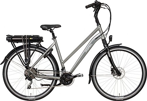 Vélos électriques : E-Volution 14.0 28 Pouces 53 cm Femme 20SP Frein Disque Gris