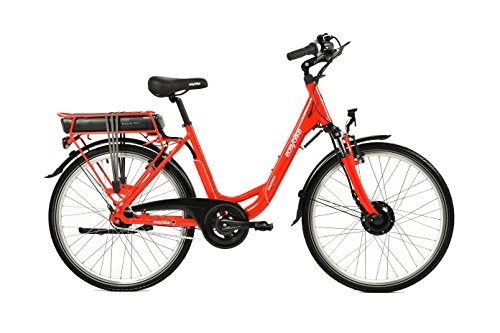 Vélos électriques : Easybike Velo Electrique Easystreet M01-N7 Rouge