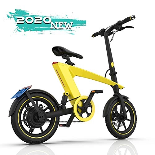 Vélos électriques : EJOYDUTY Pliant vlo lectrique pour Adultes 14 Pouces Ville Vlo Suspension 250W Vlos lectriques Vlo lectrique 36V 10Ah Batterie Lithium