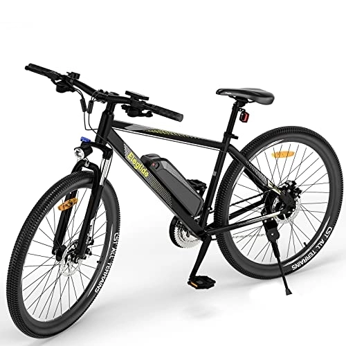 Vélos électriques : Eleglide M1 Plus Nouvelle Version Vélo Electrique 27, 5" VTT 250W Vélo Electrique Homme / Femme, E-Bike City Bike pour Adultes, Batterie Amovible 12, 5 Ah Shimano Shifter - 21 Vitesses