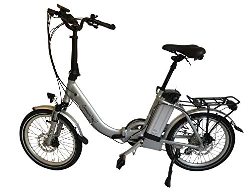 Vélos électriques : GermanXia® Vélo électrique pliable Mobilemaster - Tour CH 7G Shimano 20" - Avec capteurs de couple - eTurbo 250 W HR - Jusqu'à 156 km selon la réglementation allemande sur les licences routières