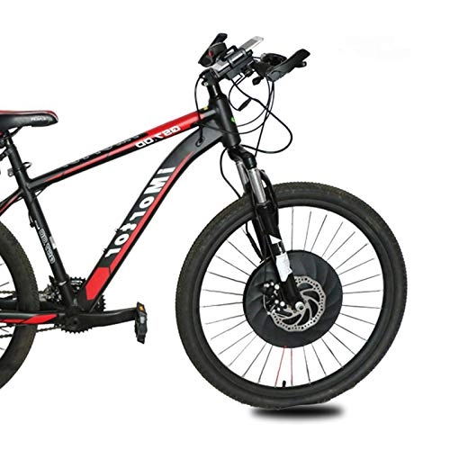 Vélos électriques : GJZhuan Ebike Roue Avant Kit De Conversion avec Batterie, 36V 240W Puissance □□ 40KM / H 20" 24" 26" 27.5" 29" 700C Conversion Vélo Électrique Kit (Color : V APP Control, Size : 27.5 in)