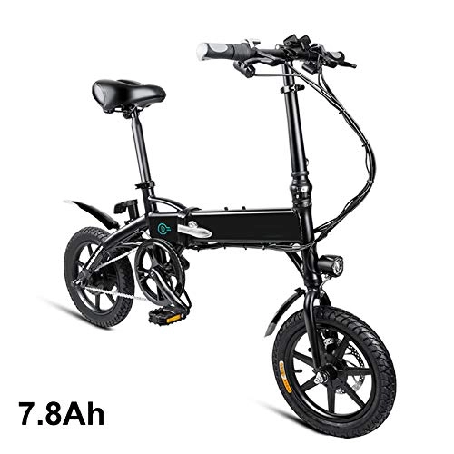 Vélos électriques : Glomixs Vlo lectrique Pliant de 14 Pouces, vlo de Montagne Pliant pour vlo lectrique, matriau Haut, Hauteur rglable, Moteur de 250 W, Vitesse maximale de 25 km / h Arriv Entre 3-7 Jours