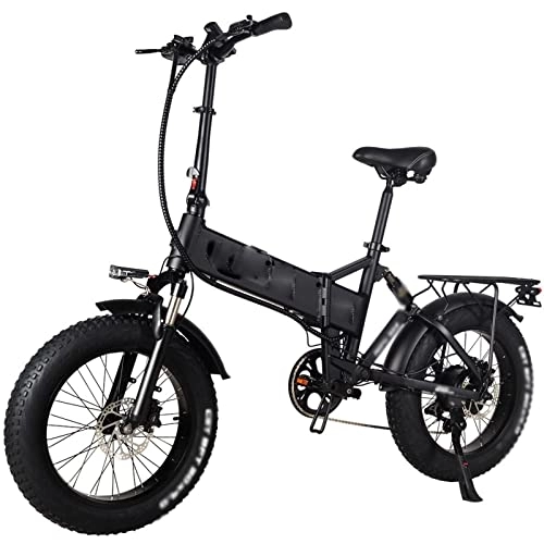 Vélos électriques : HESND ddzxc Vélo électrique pliable en alliage d'aluminium léger Mini vélo électrique moto