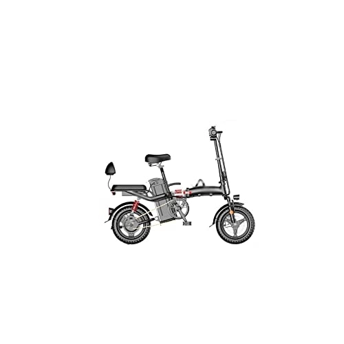 Vélos électriques : HESND zxc vélos pour adultes vélo électrique mini vélo électrique de ville vélo électrique puissant VTT
