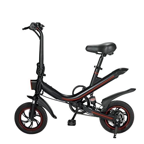 Vélos électriques : HESND zxc vélos pour adultes vélo électrique pliable pneu 12 pouces vélo électrique vélo hybride