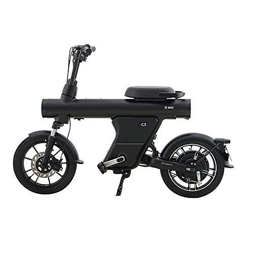 Vélos électriques : HHHKKK Vélos électriques pour Adultes, Vitesse Maximale 20 km / h Tension 48V Adoptez Un Système D'éclairage de Sécurité Visuel à 360 °, Pneu Tubeless 16 × 2, 5
