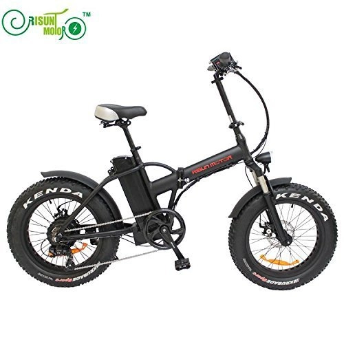 Vélos électriques : HYLH 48"500W 8Fun / Bafang Hub Motor 20" Mini vlo Pliant Ebike Fat Tire avec Batterie au Lithium 48V 12.5ah