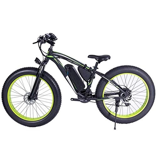 Vélos électriques : Jakroo Batterie au Lithium 48V13ah Vlos lectriques pour Adultes, Vlo de Montagne Alliage D'aluminium 1000W Vlo lectrique Tout Terrain pour L'extrieur Dplacement Domicile-Travail