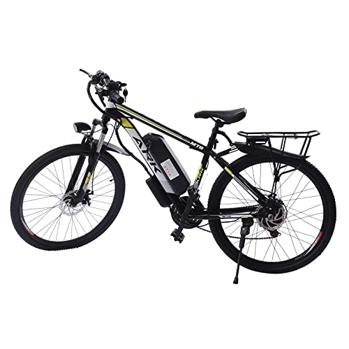 Vélos électriques : kangten Vélo de montagne électrique 26" pour homme et femme avec moteur amovible 250 W 25 km / h et 21 vitesses - Endurance 20-30 km pour homme et femme