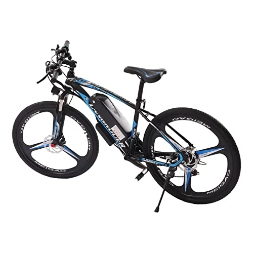 Vélos électriques : kangten Vélo électrique pour homme et femme 26" avec batterie lithium-ion amovible en alliage d'aluminium 250 W 36 V 10 Ah / 48 V