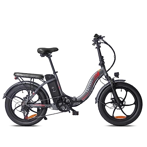 Vélos électriques : Kinsella Le F20 est un vélo électrique exceptionnel qui allie style, performance et commodité dans un ensemble élégant. (Gris)