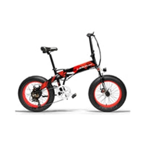 Vélos électriques : Kinsella Vélo électrique Pliant Lankeleisi X2000 Plus (Rouge)