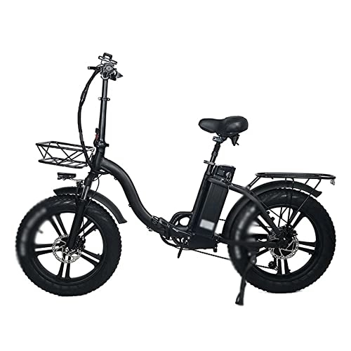 Vélos électriques : KOWM zxc Bikes for Men Electric Bike Folding Electric Bike City Commuter Bike Hybrid