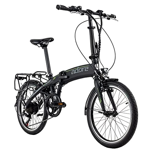 Vélos électriques : KS Cycling E-Bike vélo Pliant Aluminium 20'' Adore Cologne Noir