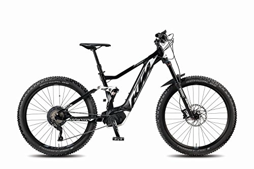Vélos électriques : KTM électronique Fully macina KAPOHO 274 CX5 Bosch 11 vitesses Noir mat blanc brillant RH 41, 24, 50 kg 2018