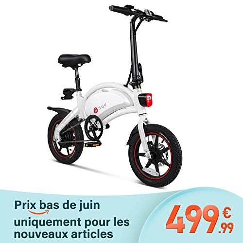 Vélos électriques : LENTIA Vélo Électrique Pliant vélo de Ville électrique 10 Ah Batterie Lithium Rechargeable 50 Kilométrage 14" City E-Bike Adulte Pliant Vitesse jusqu'à 25 km / h CE & GSG D3F