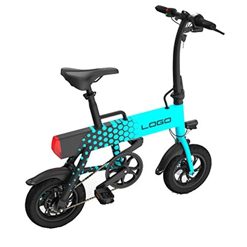 Vélos électriques : LETFF Vélo Électrique Adulte Pliant 12 Pouces, 36V Lithium Batterie Étudiant Mini Pliant Électrique Scooter