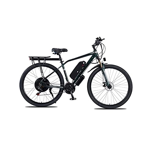 Vélos électriques : Liangsujian Vélo électrique 29 Pouces 100 0W48V Moto électrique Haute Puissance vélo Variable vélo de Montagne vélo vélo Homme (Color : Green)