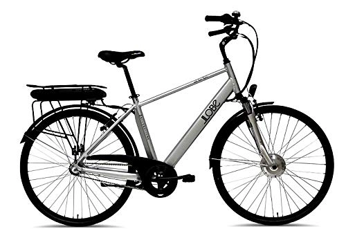 Vélos électriques : Llobe E-Bike City Messieurs Metropolitan Gand, 283G, Porte-bagages 71, 12cm (28pouces)