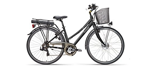 Vélos électriques : Lombardo Vlo lectrique 28e-modena Black / Grey Mat Taille 17