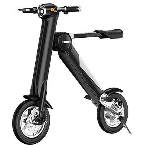 Vélos électriques : LTLSF Vlo lectrique Mini pour Femmes, Tricycle de Loisirs Absorption des Chocs Absorbant Les Chocs Polyvalent Vlo lectrique Adulte, 35Km Unisexe, A
