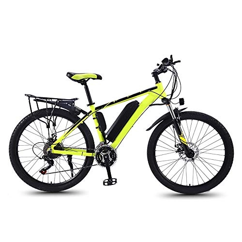 Vélos électriques : LUNANA Vélos électriques pour Adultes Femmes Hommes Électrique e-Bike, 21 Speed, 50 km, for Men's Magnesium Alloy Cycling Bicycle All Terrain